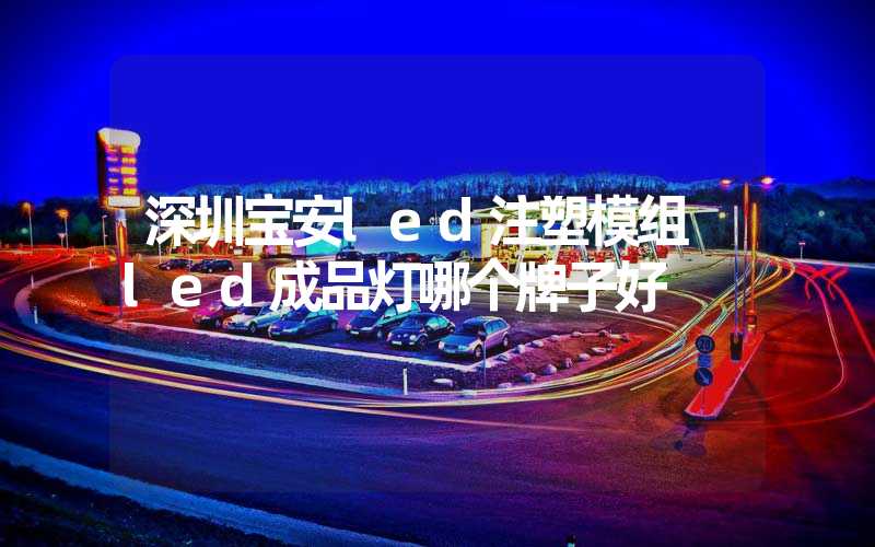 深圳宝安led注塑模组 led成品灯哪个牌子好